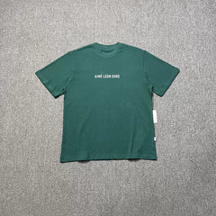 Aimé Leon Dore Small Chest Logo Tee - Forest Green