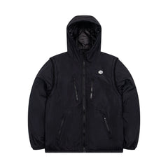 Aimé Leon Dore Convertible Hooded Puffer Jacket - Black