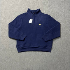 Aimé Leon Dore Fleece Quarter-Zip Pullover - Navy