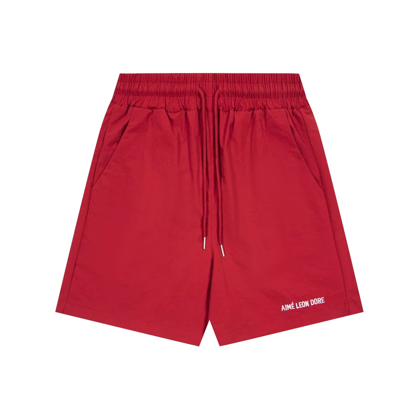 Aimé Leon Dore Nylon Track Shorts - Red