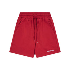 Aimé Leon Dore Nylon Track Shorts - Red