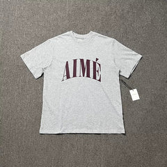 Aimé Leon Dore Arch Logo Graphic Tee - Heather Grey